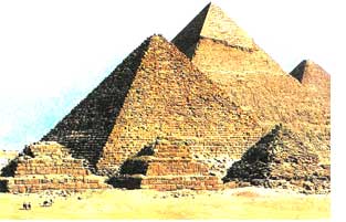 Пирамиды в Гизе (Хеопса, Хефрена, Микерина) - самые огромные надгробия в мире